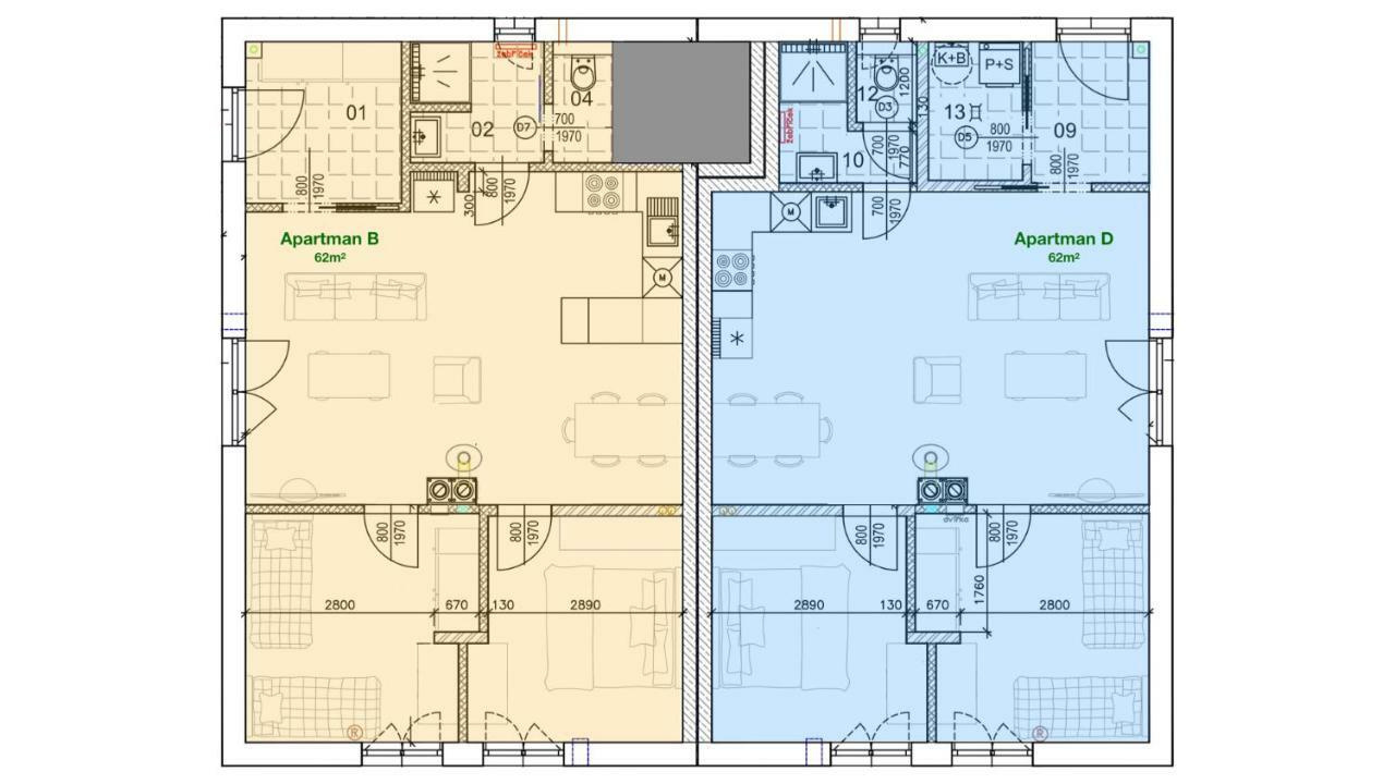 Apartmany Bd Bozi Dar Bagian luar foto