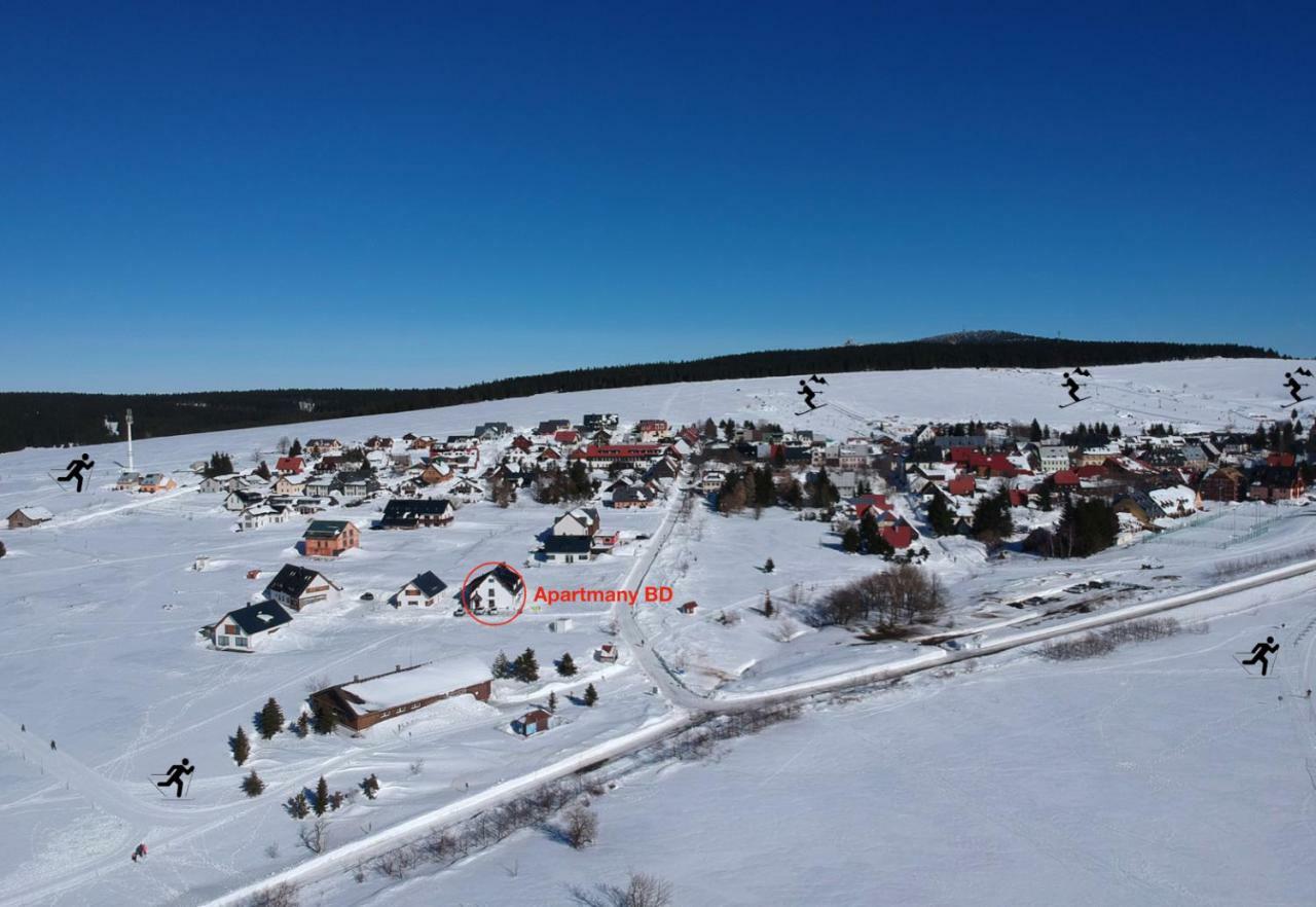 Apartmany Bd Bozi Dar Bagian luar foto